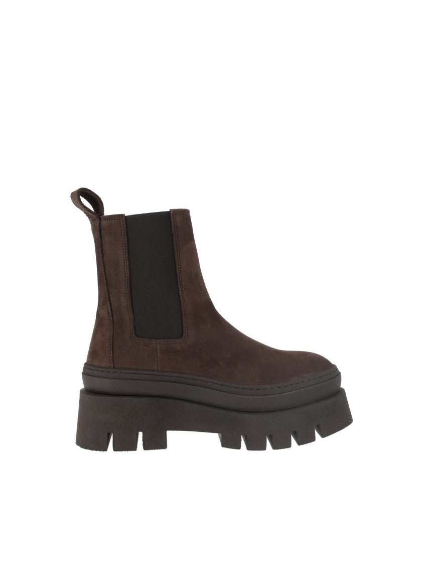 Copenhagen Brown Chelsea Ankle Boots