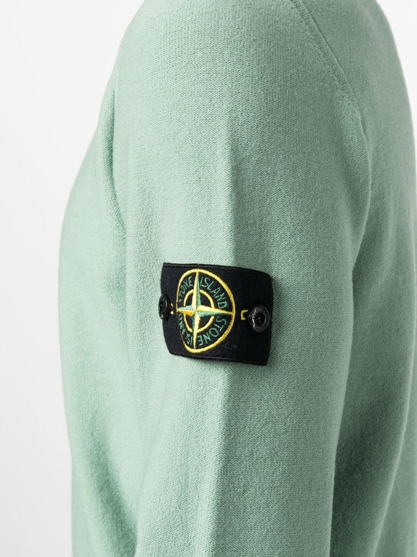 Stone Island Compass-Patch Crewneck Jumper