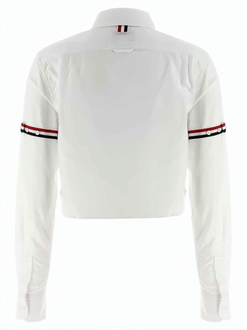 Thom Browne Cropped Button-Down Shirt