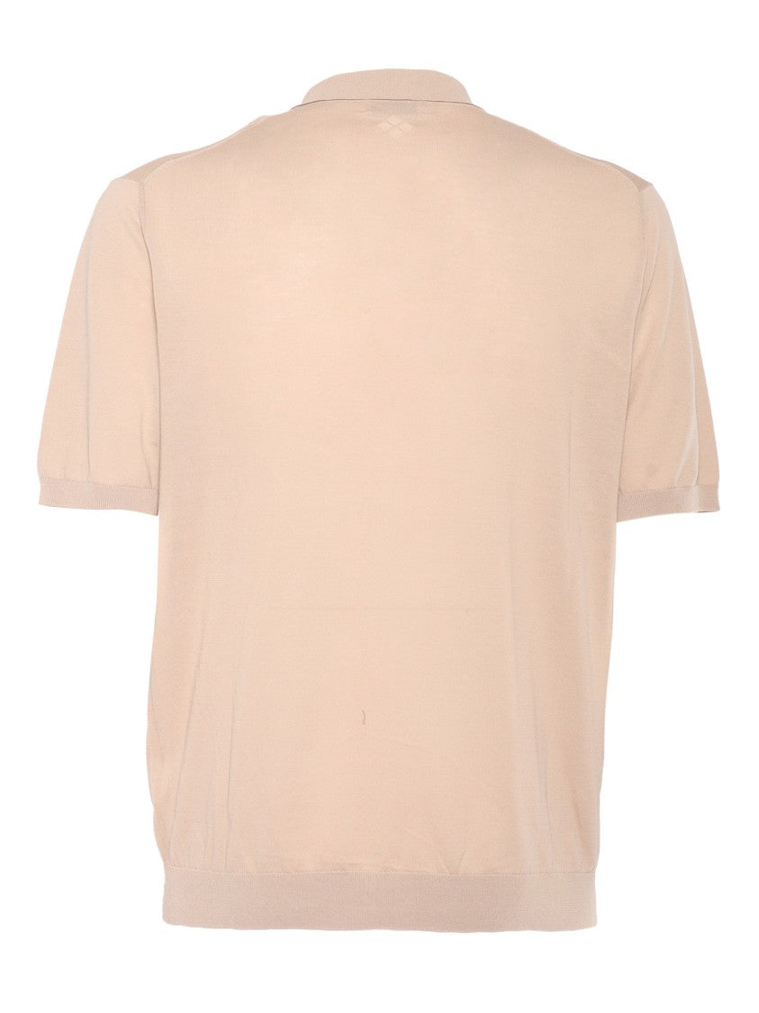 Ballantyne Short Sleeved Polo With Classic Collar