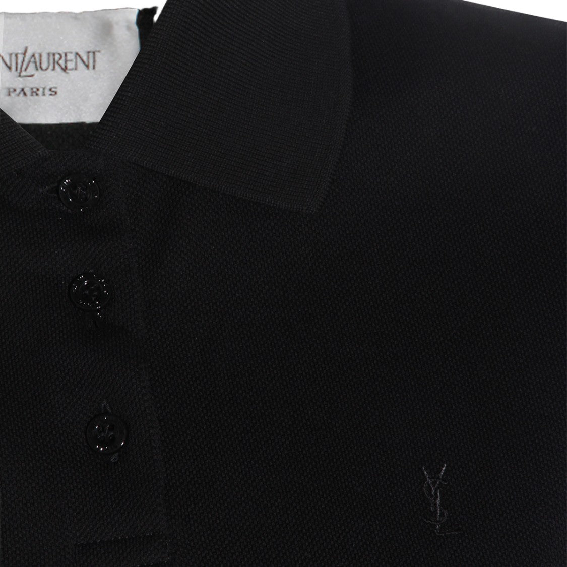 Saint Laurent Polo Collar Mini Dress