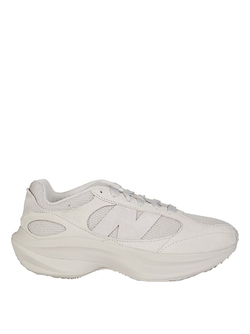 New Balance Chunky Sole Sneakers With Textured Leather