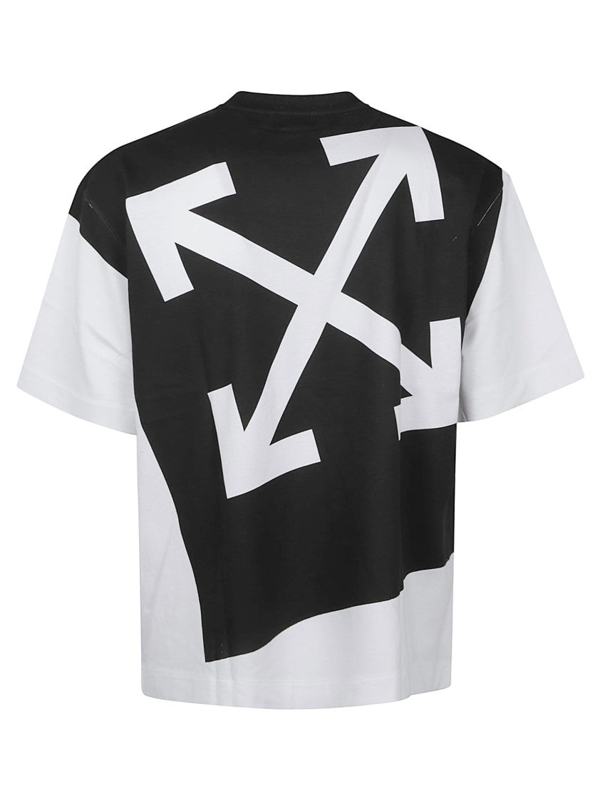 Off-White Relaxed-Fit Graphic T-Shirt With Intersecting Arrows