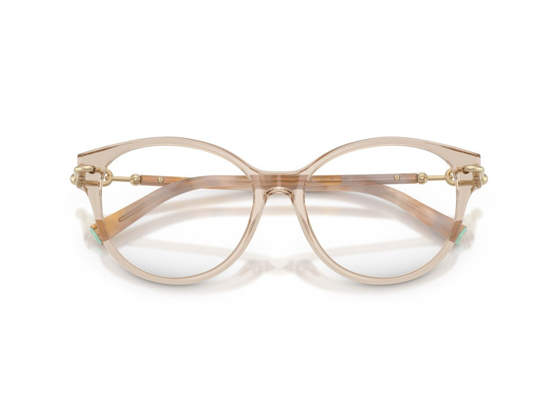 Tiffany & Co. 0Tf2289 Rounded Translucent Acetate Eyeglasses