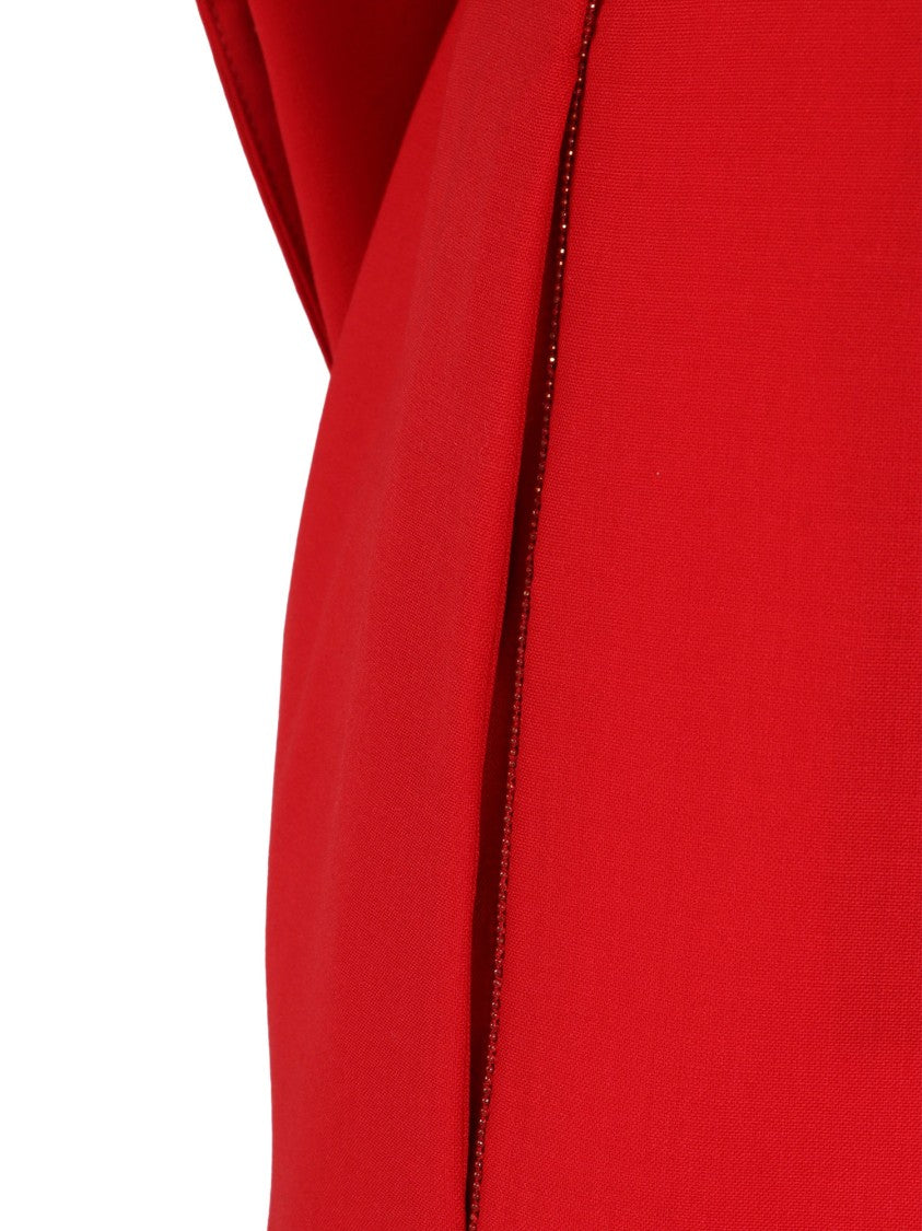 Fabiana Filippi Lacca Ankle Length Wide Straight-Leg Pants