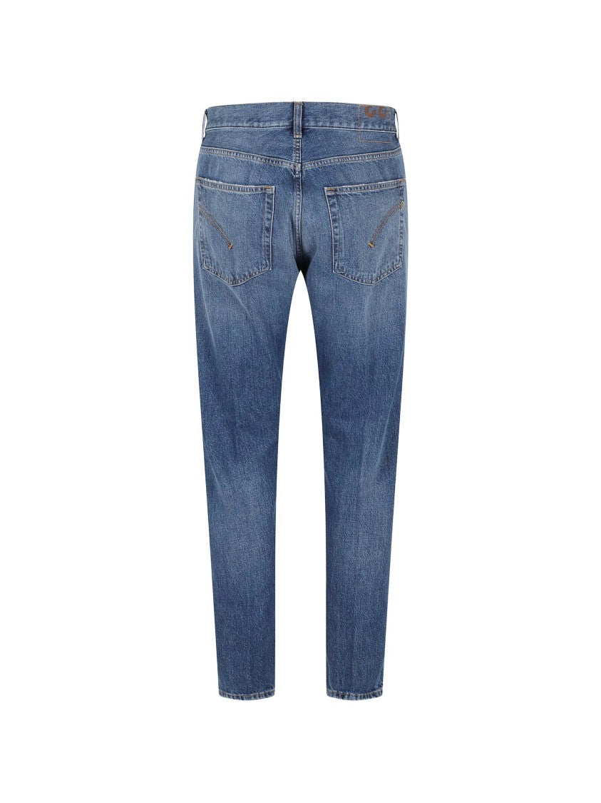 Dondup Blue Dian Cotton Denim Jeans