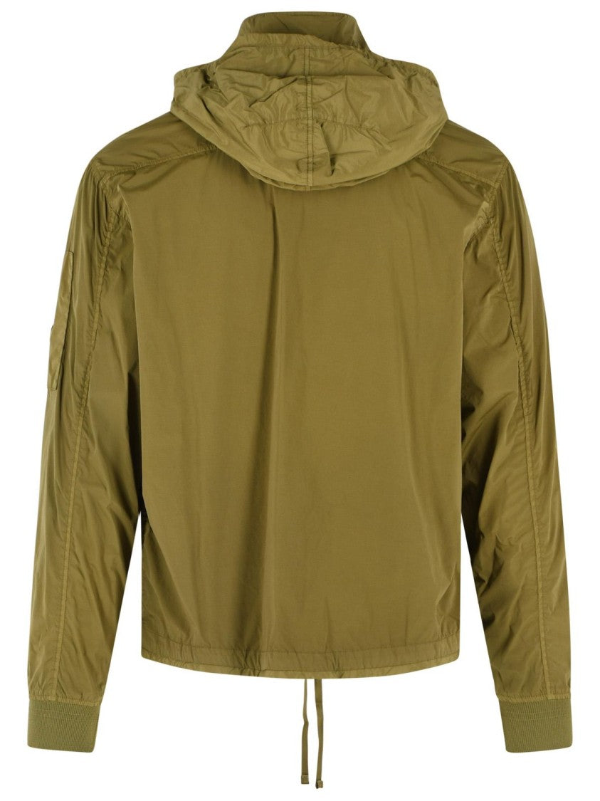 C.P. Company Green Polyamide Blend Jacket