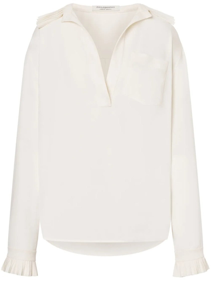 Philosophy Di Lorenzo Serafini Tailored Button-Down Camicia With Pointed Collar