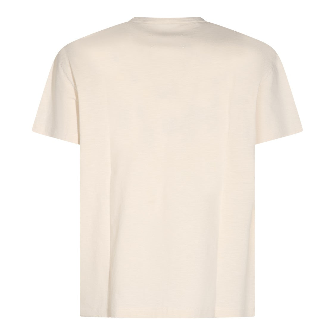Maison Margiela White Tone-On-Tone Printed Cotton T-Shirt