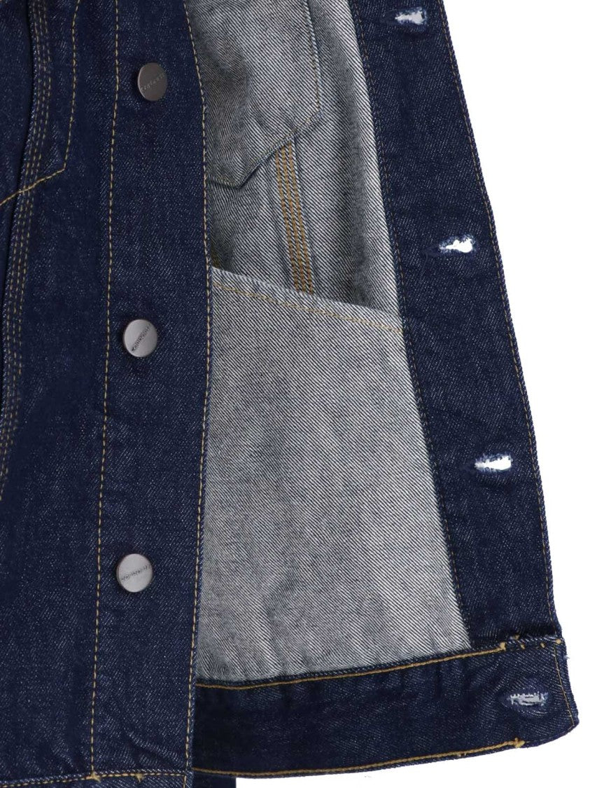Carhartt Wip Blue Helston Cotton Denim Jacket