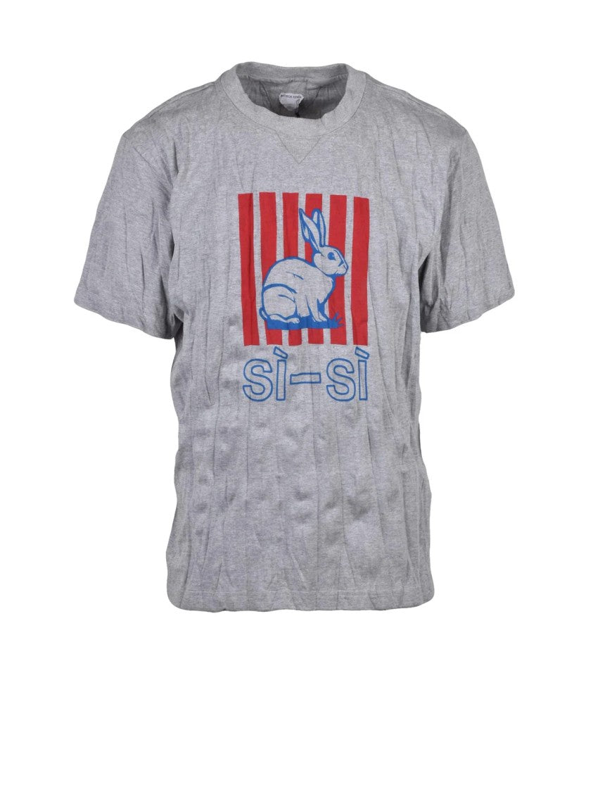 Bottega Veneta Graphic Print Short-Sleeve T-Shirt