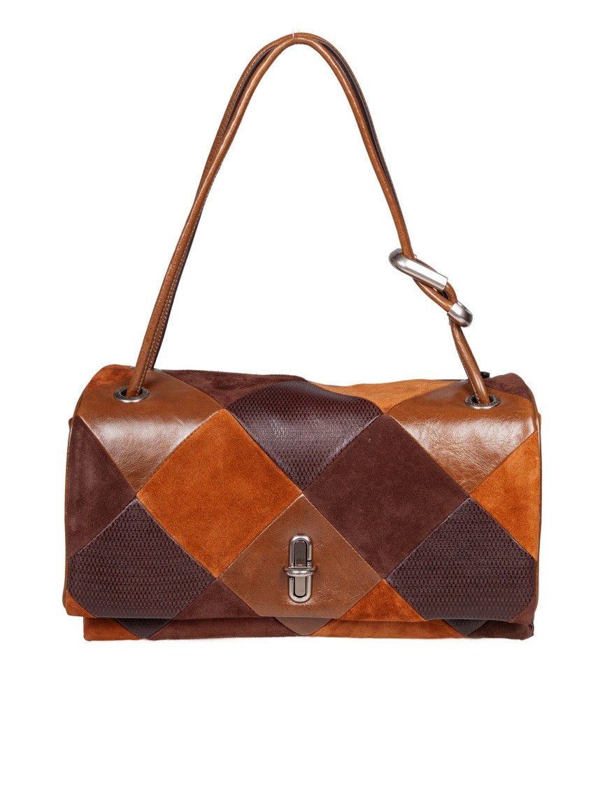 Marc Jacobs The Large Dual Leather Shoulder Bag