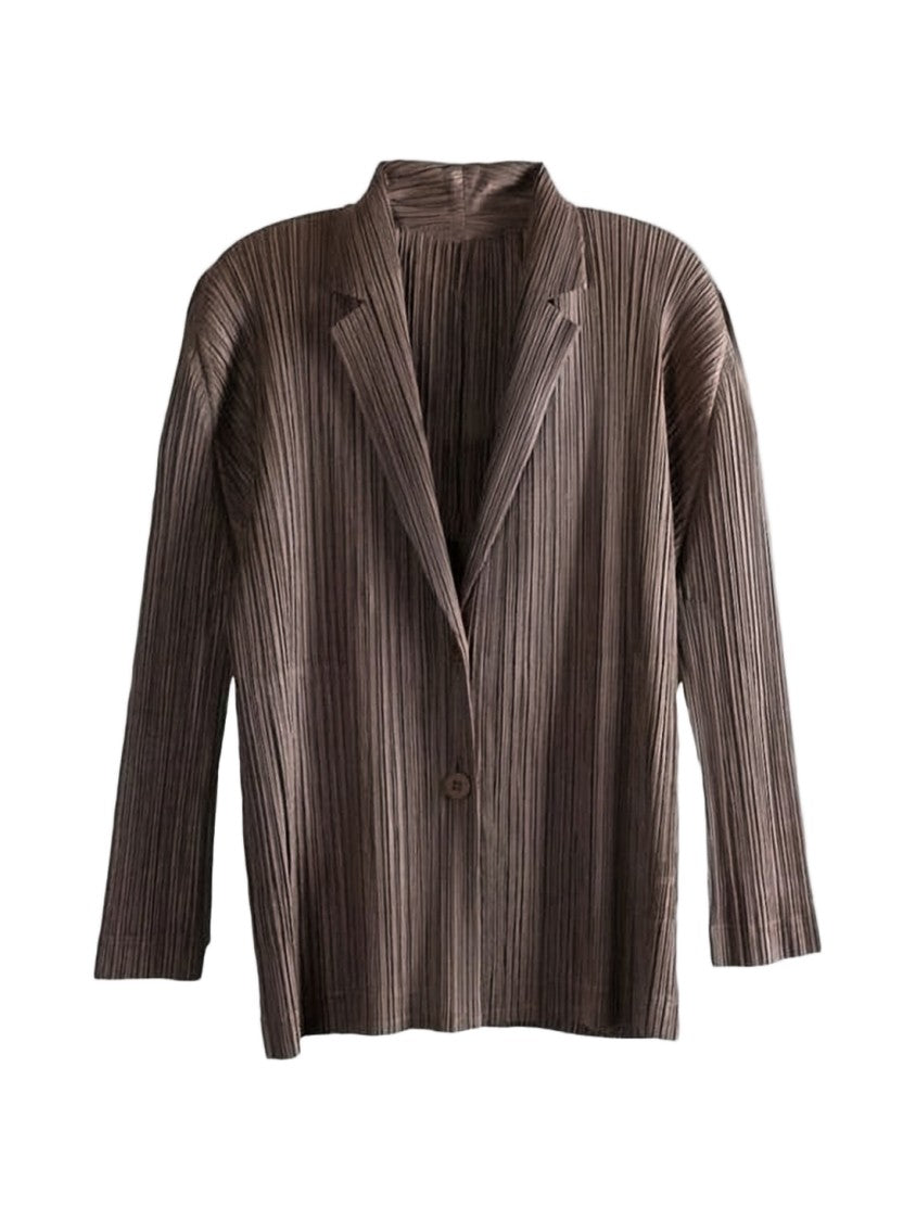 Pleats Please Vertical Pleated Jacket