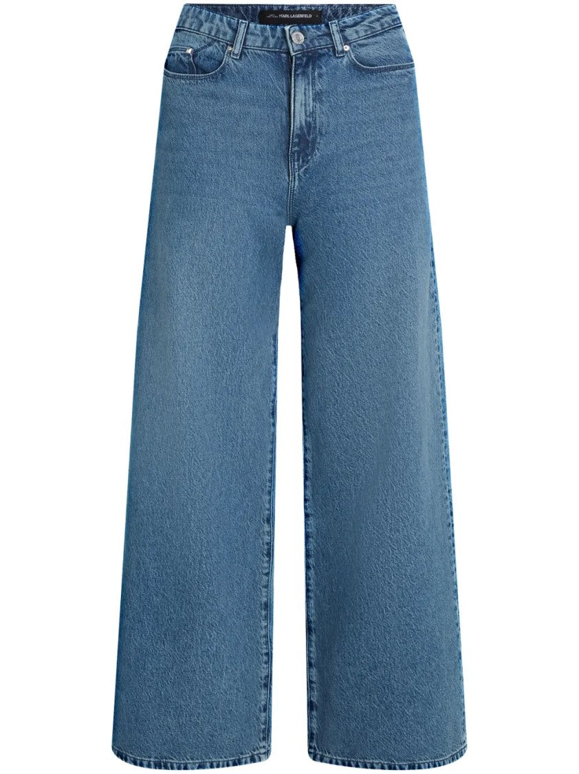 Karl Lagerfeld Tailored Jeans With Straight Leg Cut