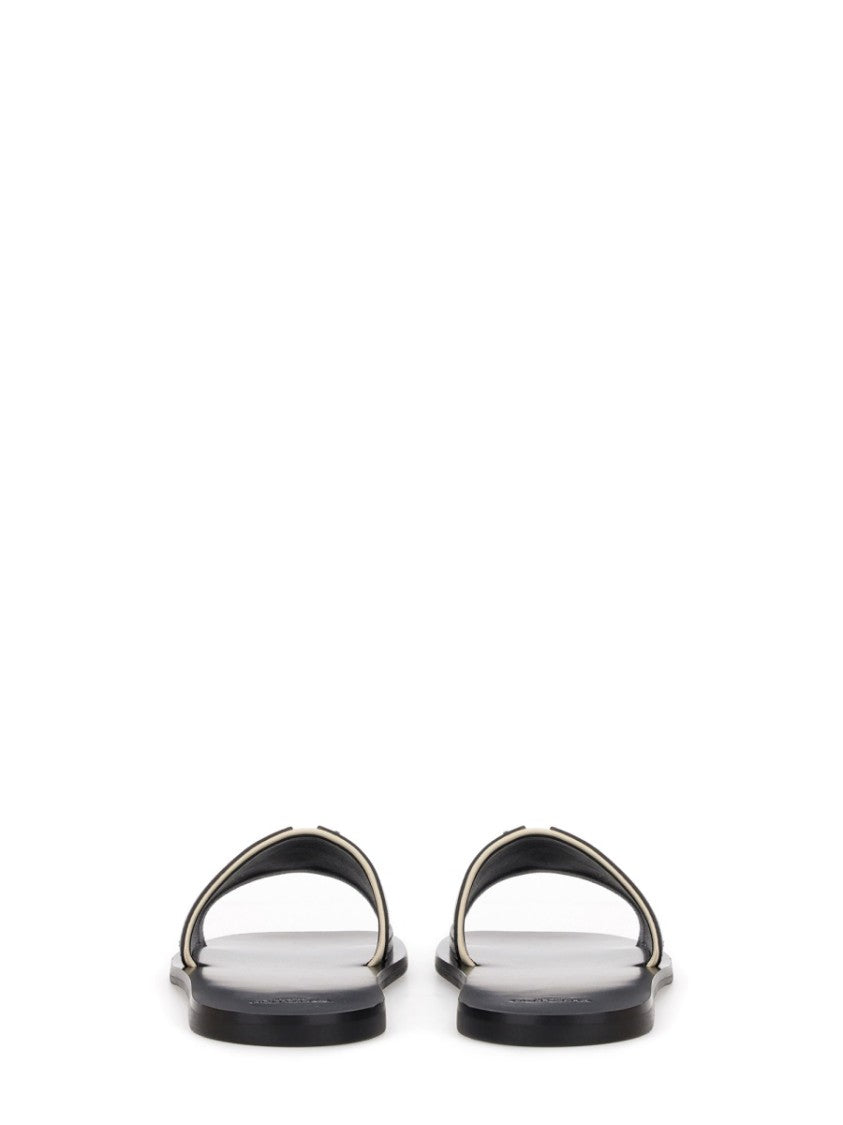 Valentino Garavani Viva Superstar Slide Sandal With Contrasting Emblem