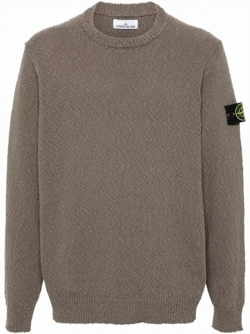 Stone Island Textured Knit Sweater