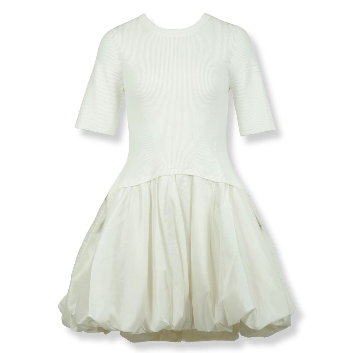 Simkhai Bubble Mini Dress With Playful Silhouette By Simkhai