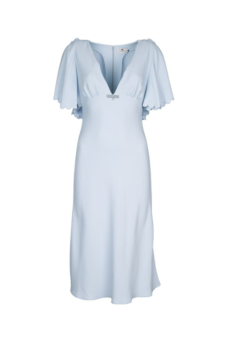 Elisabetta Franchi Abito Mezza Manica Longuette