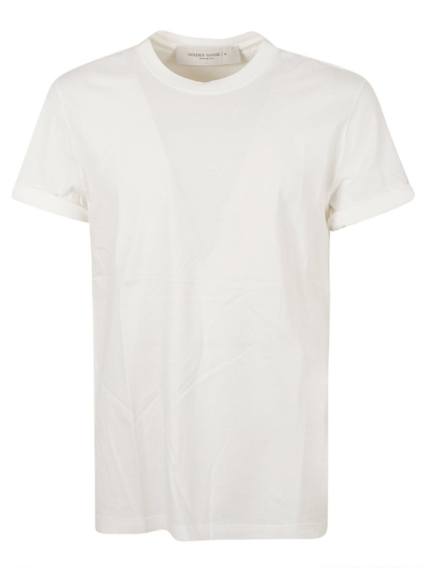 Golden Goose Distressed Cotton Jersey T-Shirt