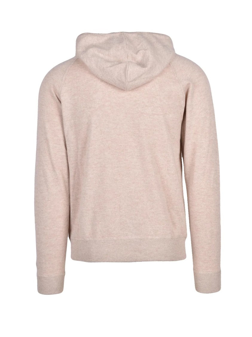 Mc2 Saint Barth Beige Merino Wool Sweatshirt