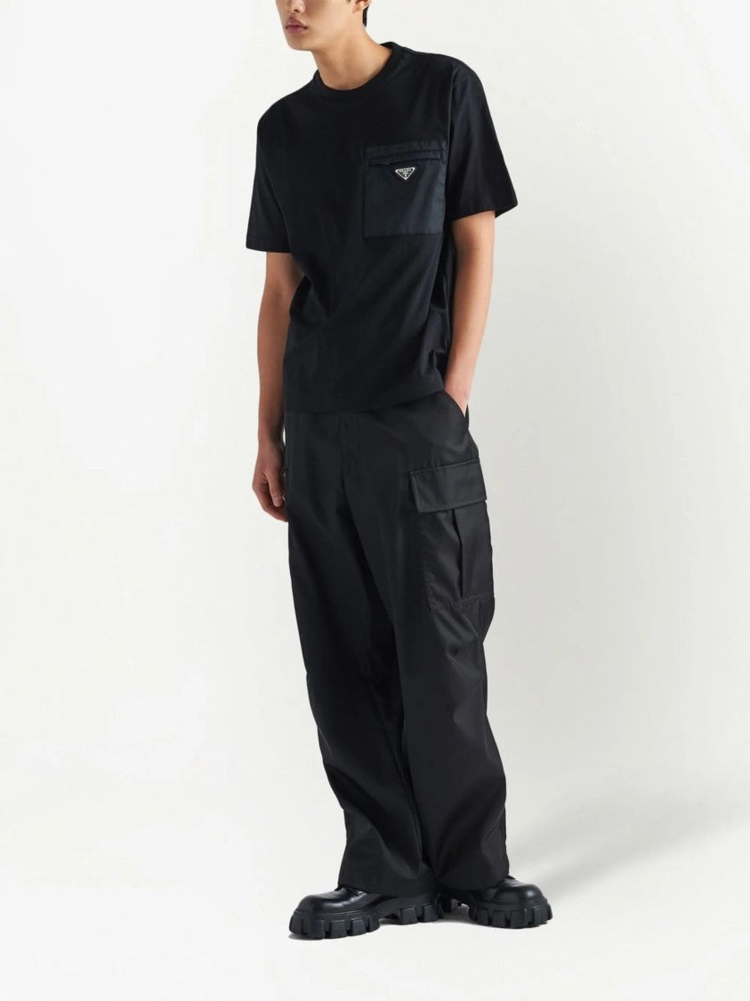 Prada Re-Nylon Pocket Jersey T-Shirt