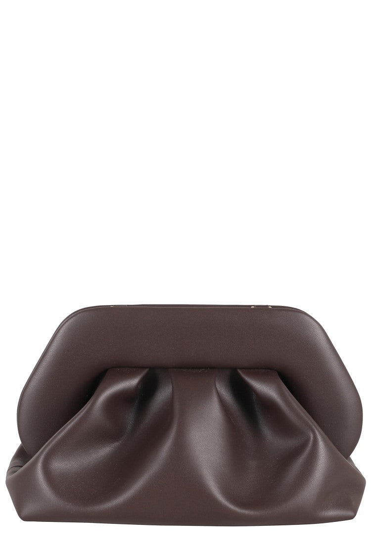 Themoirè Ebony Vegan Clutch