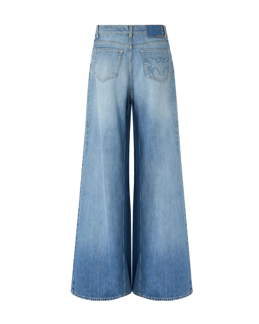Pinko Winona Wide-Leg Jeans