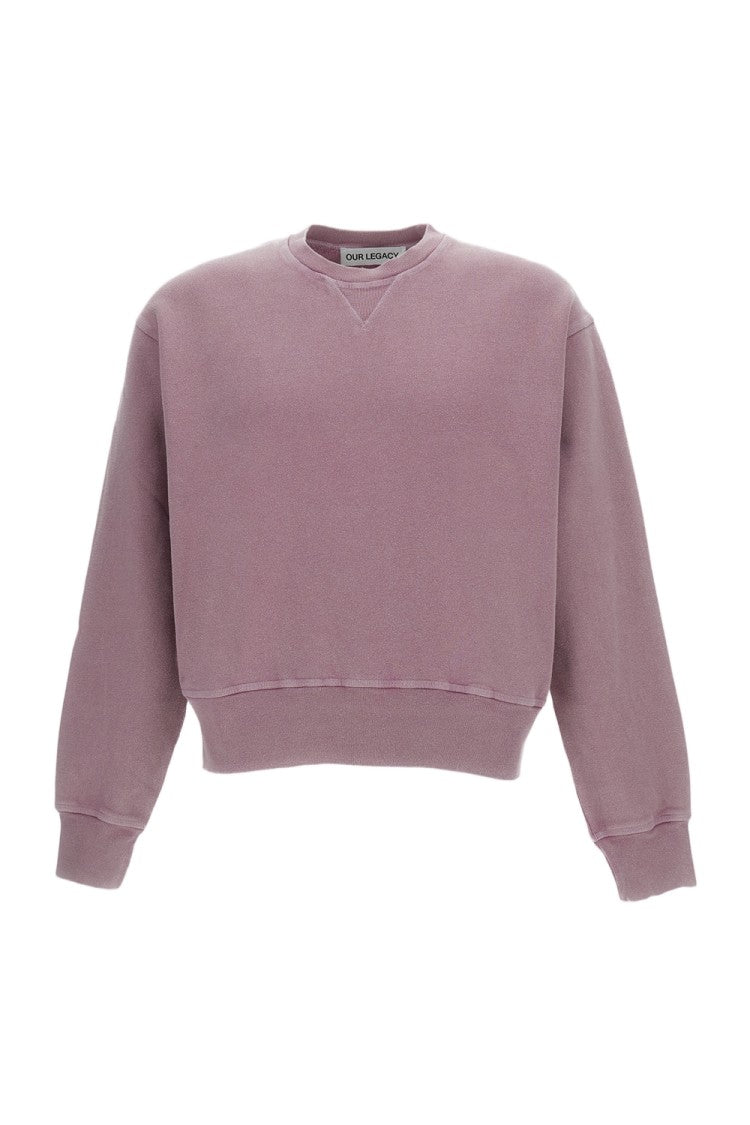 Our Legacy Pink Cotton Crewneck Sweatshirt