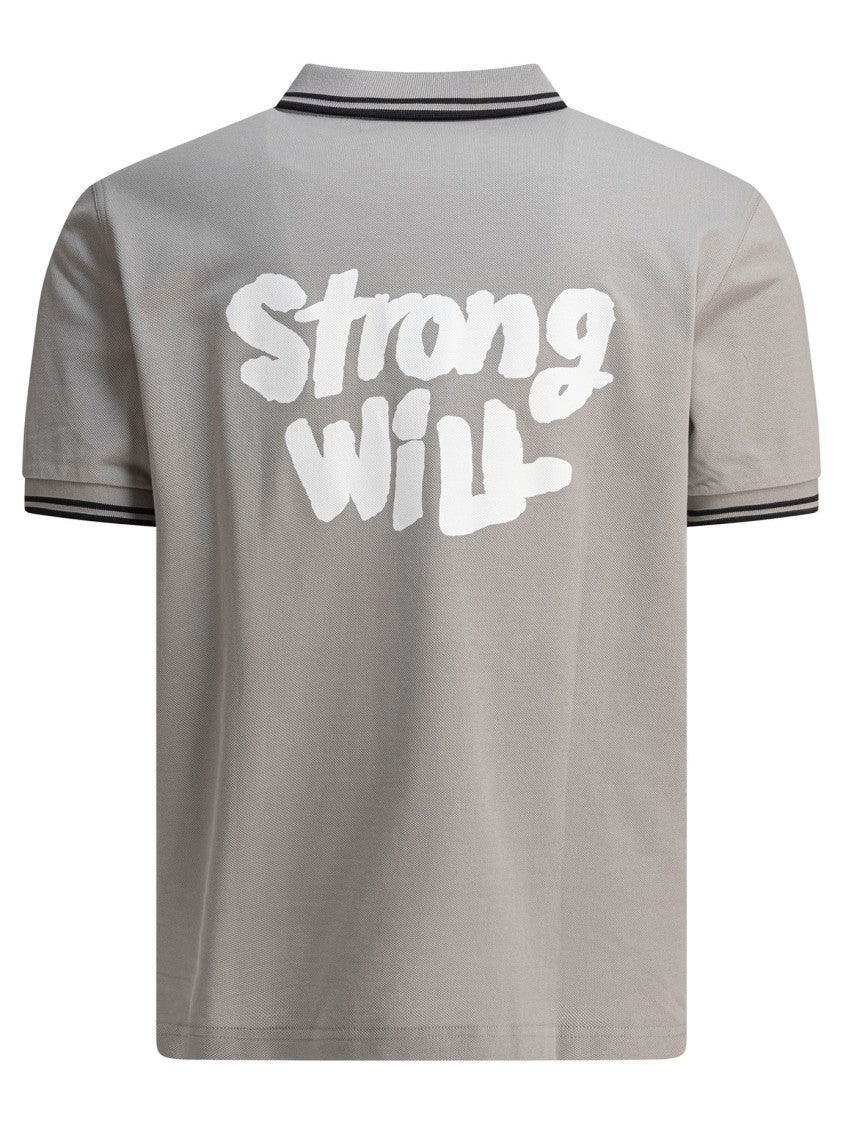 Comme Des Garçons "Cdg Strong Will" Polo Shirt