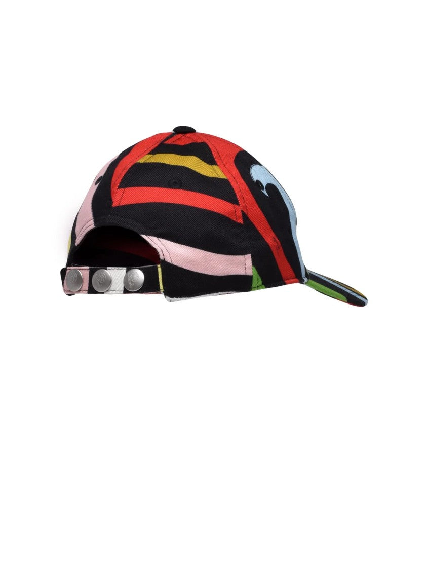 Pucci Multicolored Abstract Pattern Pucci Hat
