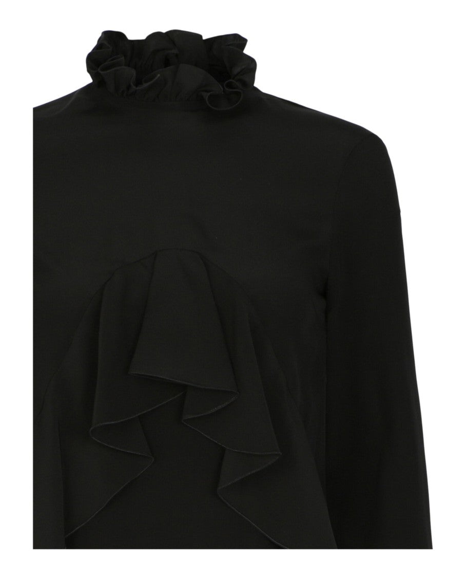 Givenchy Ruffled Silk Blouse