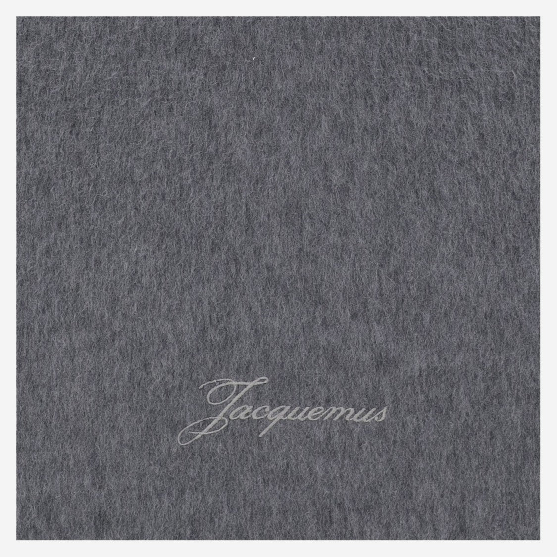 Jacquemus Wool And Cashmere Scarf