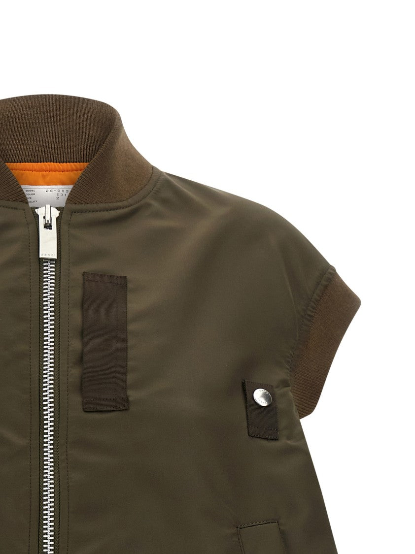 Sacai Asymmetrical Hem Vest