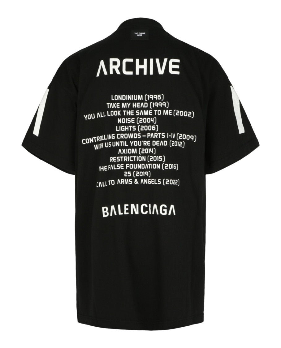 Balenciaga Music Archive Series Connected Oversized T-Shirt