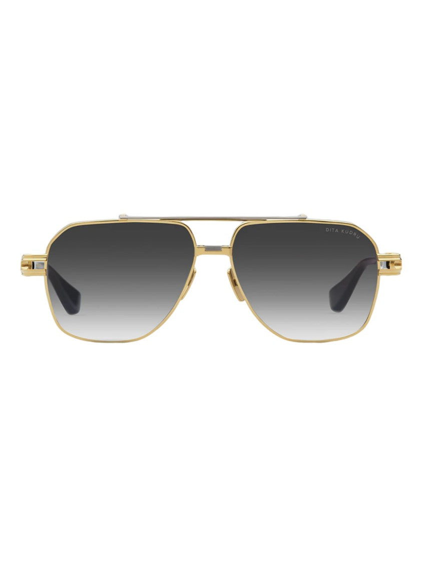 Dita Yellow Orange International Fit Trendy Sunglasses