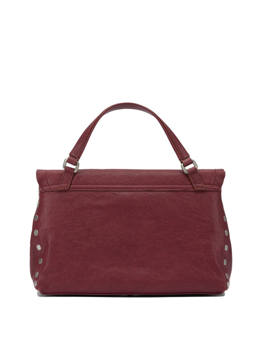 Zanellato Structured Red Cow Leather Handbag