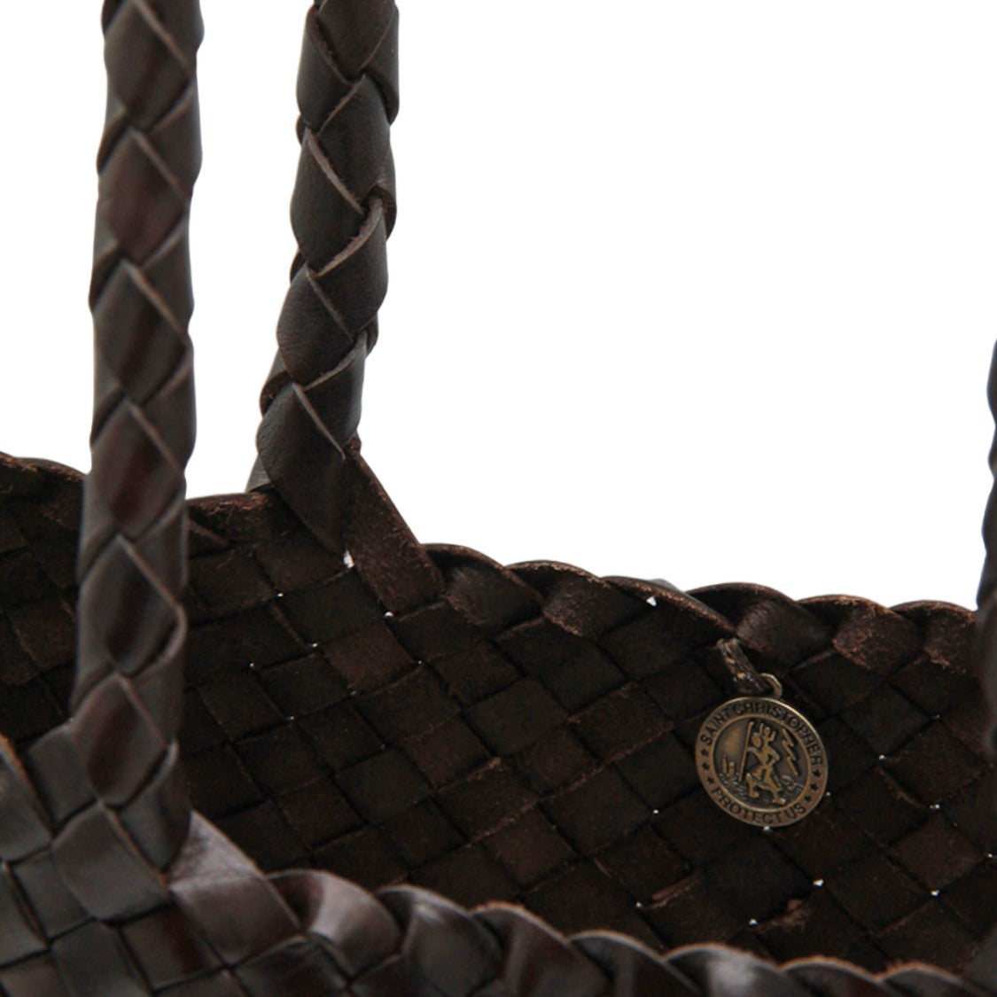 Dragon Diffusion Handcrafted Woven Braided Handle Tote Bag