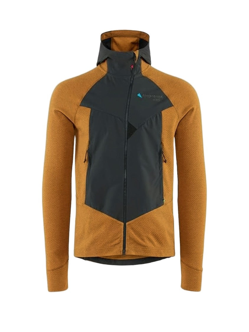Klattermusen Structured High-Collar Jacket With Textured Fabric