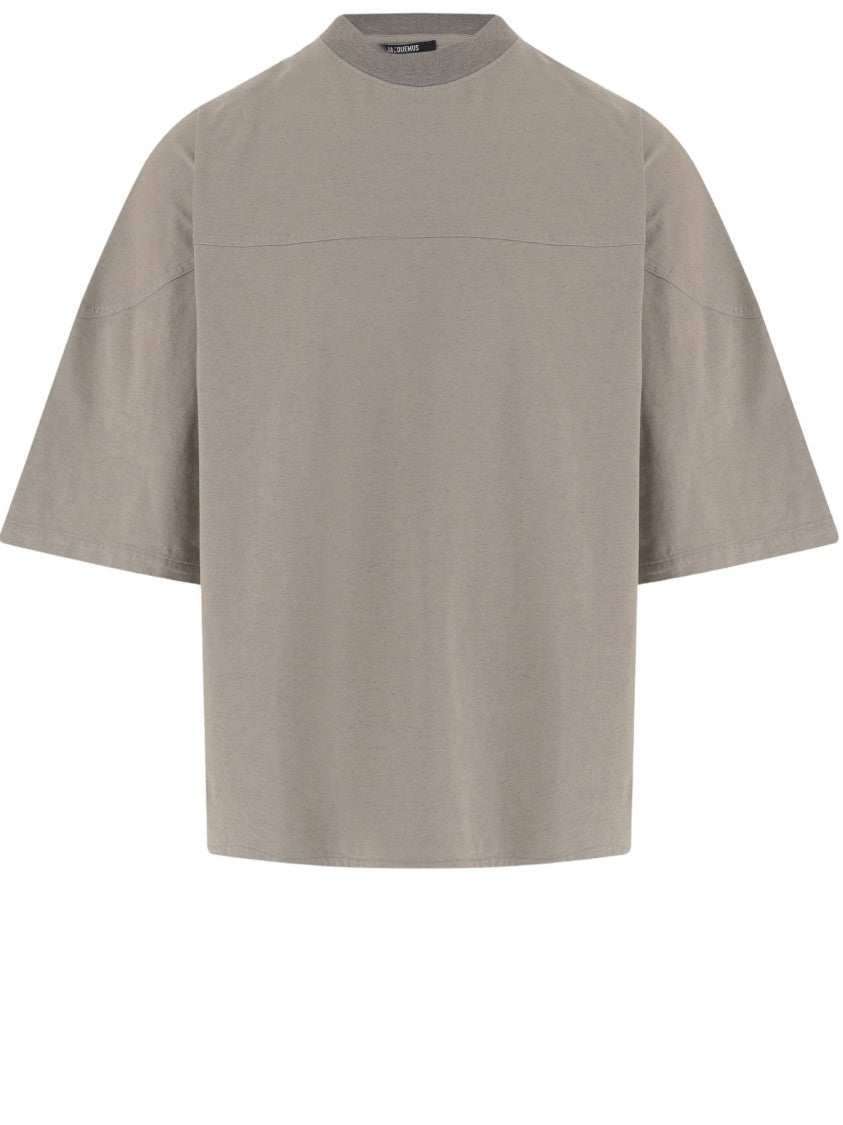 Jacquemus Cotton T-Shirt With Back Logo