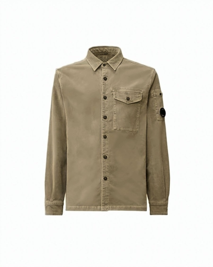 C.P. Company Corduroy Long-Sleeve Button-Up Shirt