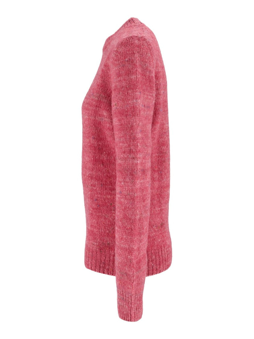 K-Way Valery Textured Buttoned Knit Sweater