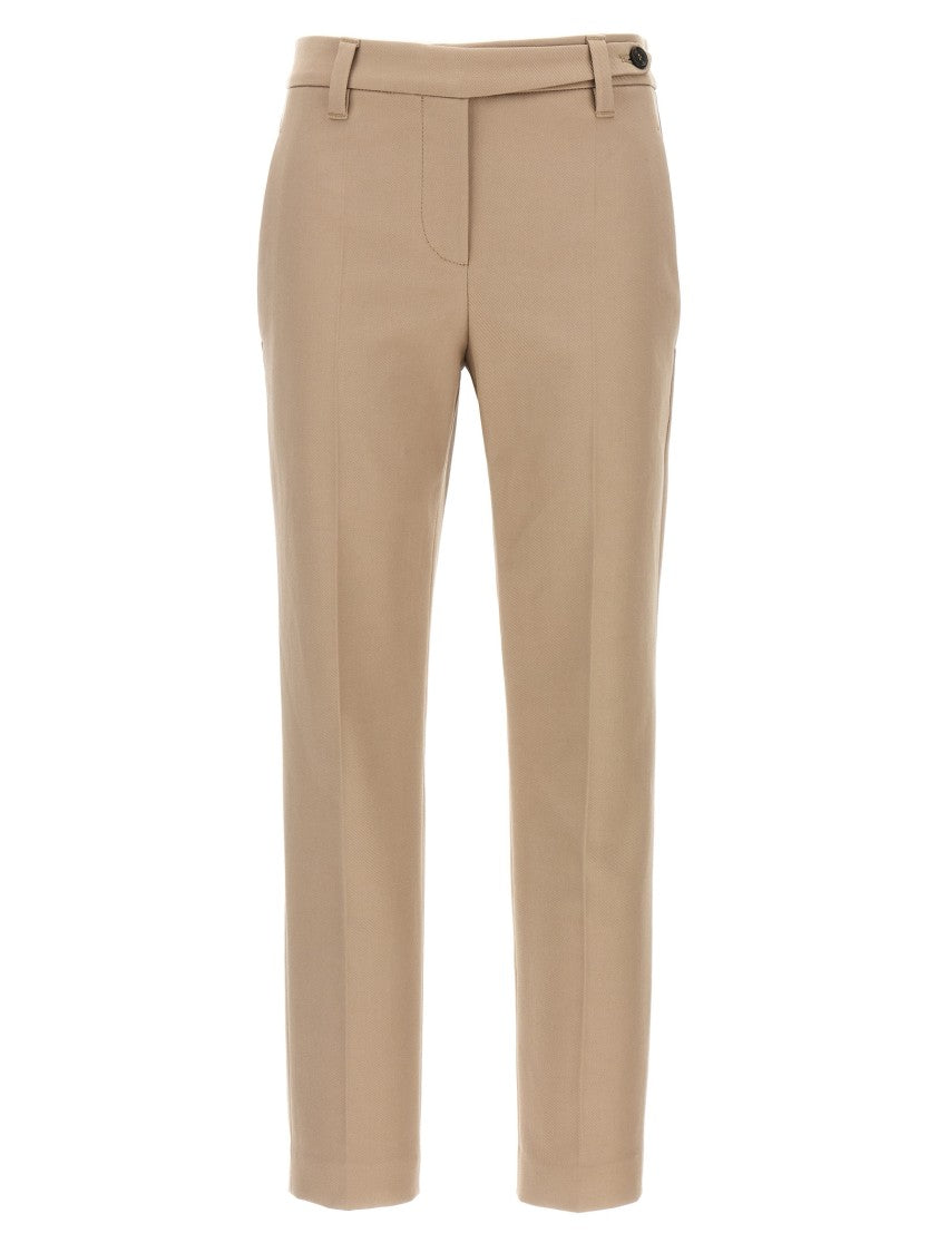 Brunello Cucinelli Monile Cotton Pants