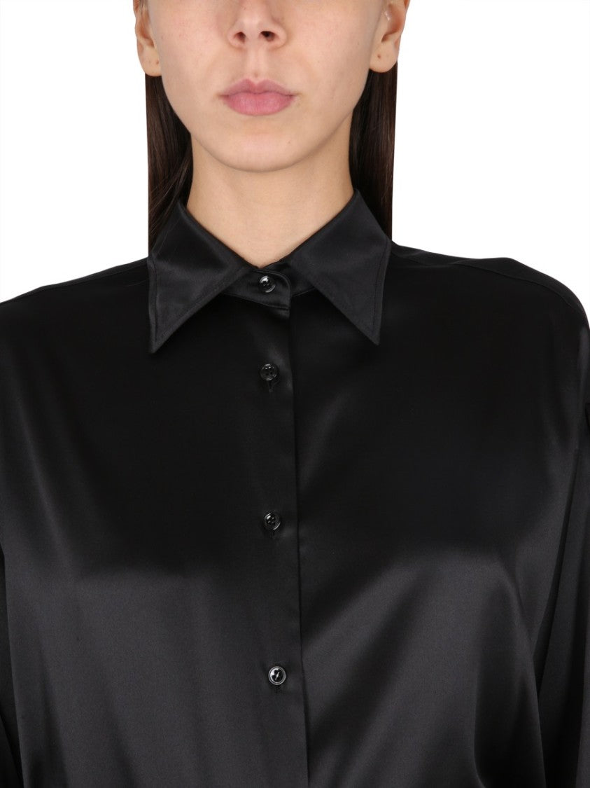 Tom Ford Stretch Silk Satin Shirt