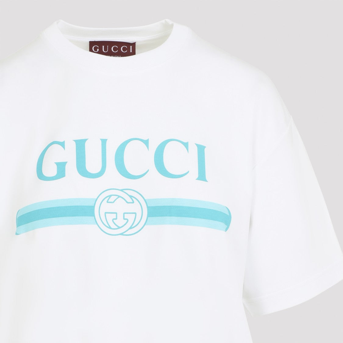 Gucci Oversized Cotton T-Shirt With Interlocking G Logo