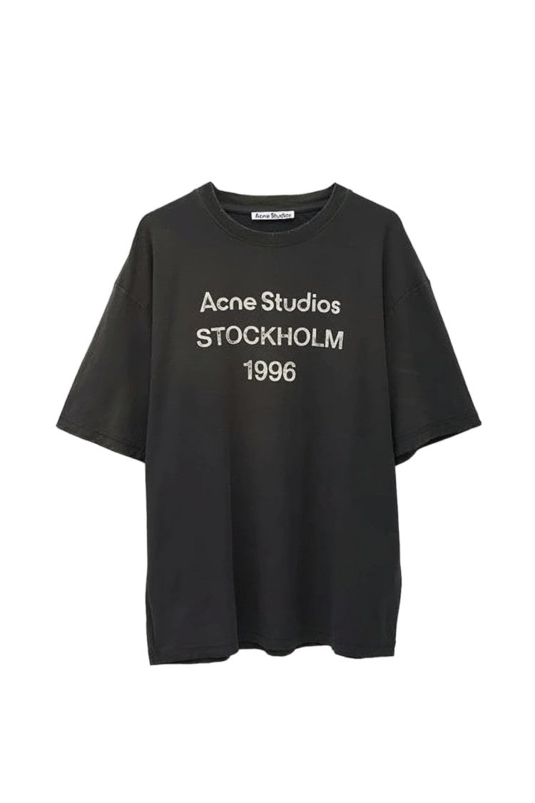 Acne Studios Boxy-Fit Short-Sleeved T-Shirt With Distressed Print
