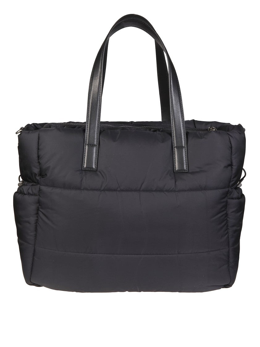 Moncler Junior Spacious Padded Quilted Tote Bag