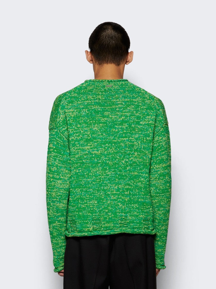 J. W. Anderson Space Dye Sweater Apple