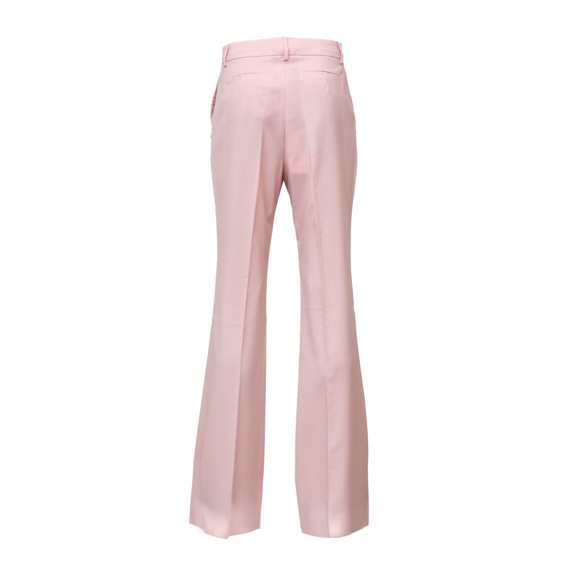 Sportmax Flare Silhouette Natural Wool Long Pants