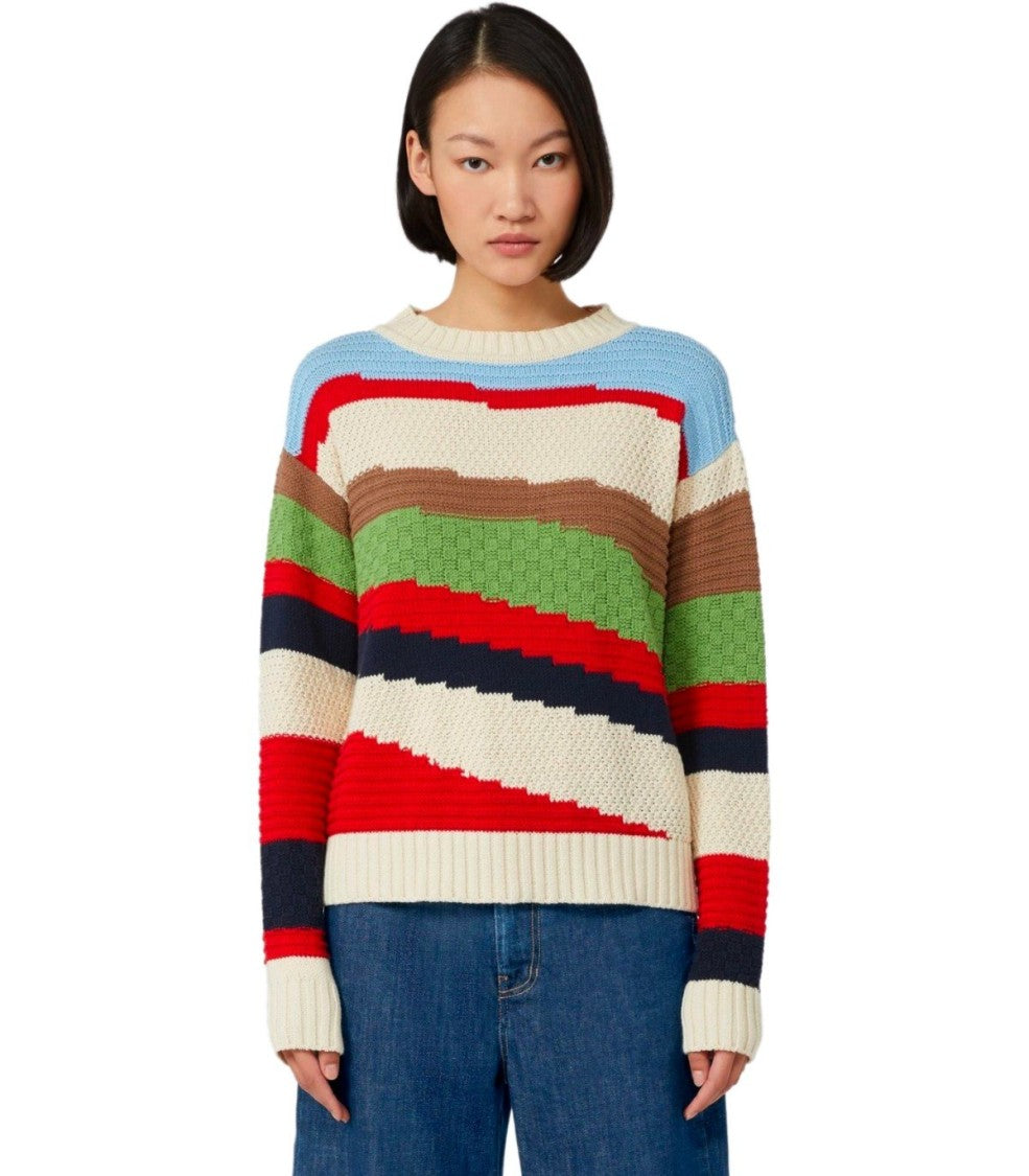 Max Mara Polo Multicolor Sweater