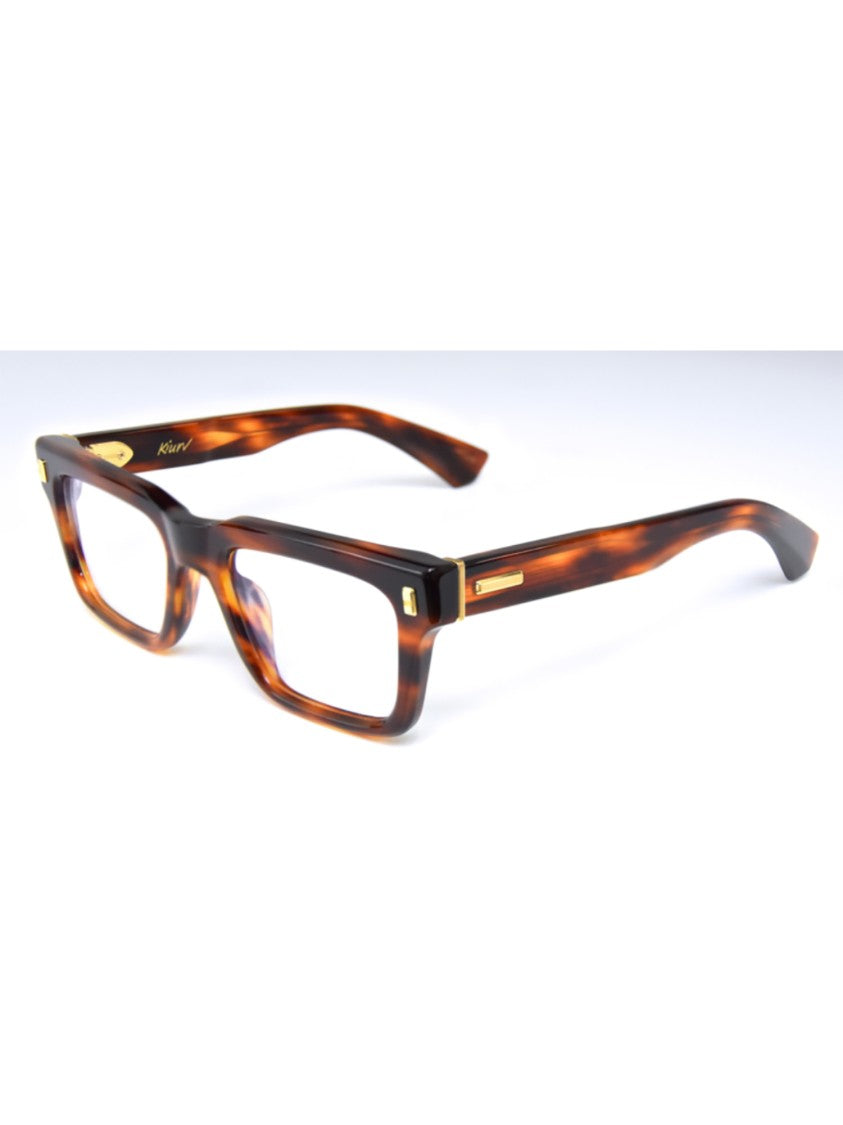 Kiurv Kiurv Ferruccio Optical Frames With Tortoiseshell Pattern And Gold Accents